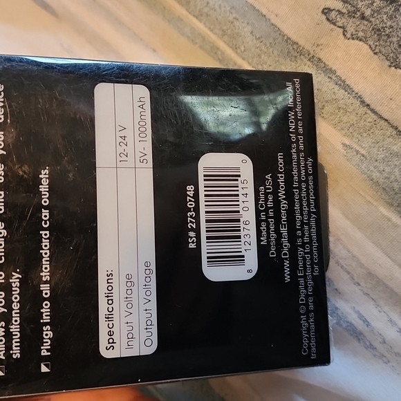 Nwt! Rapid car charger - Picture 4 of 8